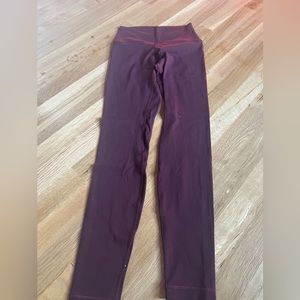 Marron lulu lemon leggings